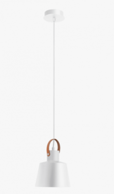 STRAP WHITE PENDANT 1 X E27 240V